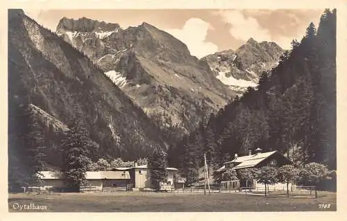 B071 Deutschland 1936 Oytalhaus Berg RPPC Postkarte