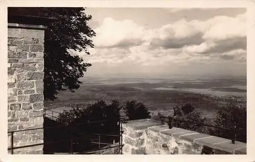 B078 Frankreich Mont Sainte-Odile Ansicht RPPC Vintage Postkarte