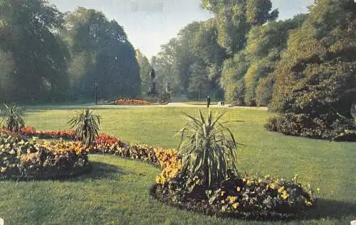 A123 Deutschland Kiel Partie am Schlossgarten Schlossgarten Vintage Postkarte