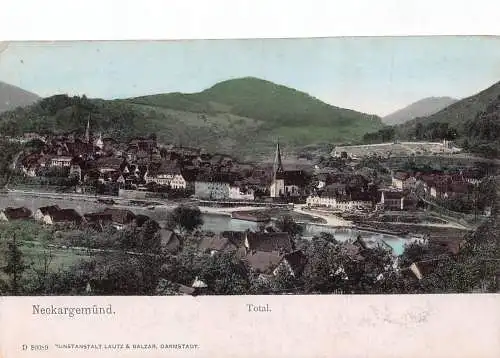 L157 Germany Neckargemünd. - Gesamt. alte Postkarte