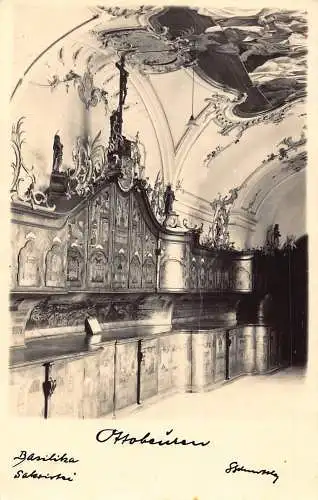 L160 Deutschland Ottobeuren Basilika Sakristei Vintage Postkarte