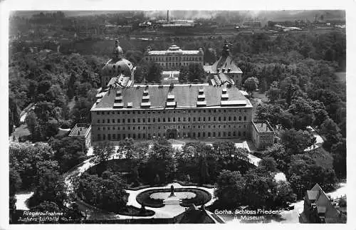 B089 Deutschland 1939 Gotha Schloss Friedenstein Museum RPPC WWII Feldpostkarte