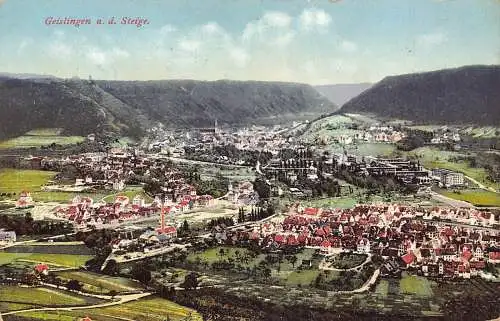 B089 Deutschland 1916 Geislingen an der Steige 1. Weltkrieg Feldpostkarte