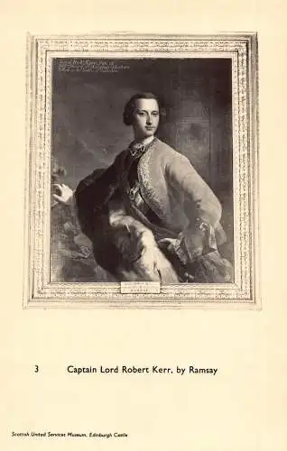 Portrait Echt Foto Kunst Captain Lord Robert Kerr von Ramsay Vintage Postkarte