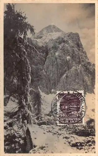 B079 Slowenien Unbekannter Berggipfel 1913 alte Postkarte
