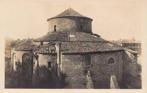 B077 Kroatien Zara Zadar Il Tempio di S Donato Esterno Tempel RPPC Postkarte