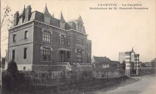 Frankreich Laventie Carpiere Habitation de M Dumont Dormion Vintage Postkarte