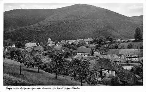 Deutschland 1961 Luftkurort Ziegenhagen in Herzen des Kaufunger Waldes Postkarte
