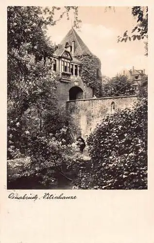 Deutschland 1937 Osnabrück Vitishauze Vintage Postkarte