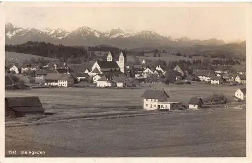 Deutschland 1936 Steingaden Vintage Postkarte