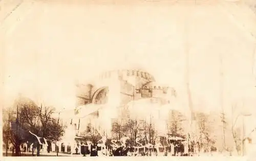 Türkei Konstantinopel Istanbul Sophia Moschee RPPC Vintage Postkarte