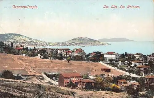 Türkei Istanbul Konstantinopel Iles des Princes Inseln Postkarte