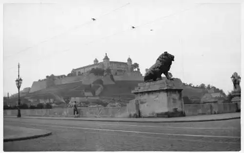 Deutschland 1937 Marienburg Würzburg alte Postkarte