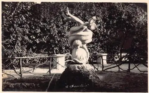 England Fountain Hyde Park London Vintage Postkarte