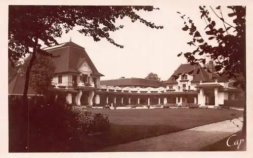 Frankreich Touquet Paris Plage Casino de la Foret RPPC Vintage Postkarte