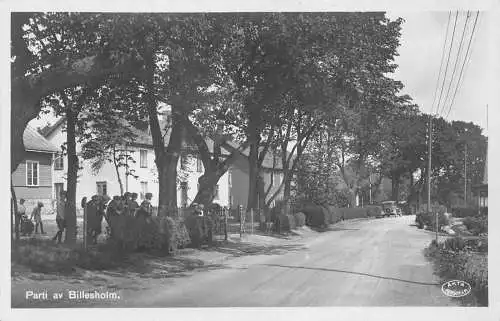 Schweden Parti av Billesholm Jungen Vintage Postkarte