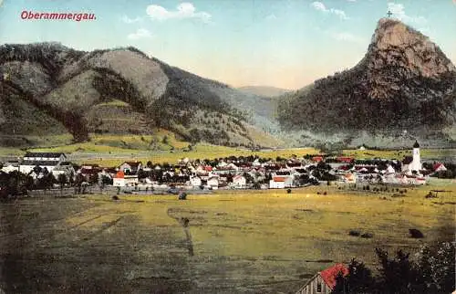 B096 Deutschland 1924 Oberammergau alte Postkarte