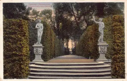 Deutschland Hannover 1917 Herrenhausen Kulissen Sommerthater 1. Weltkrieg Feldpostkarte