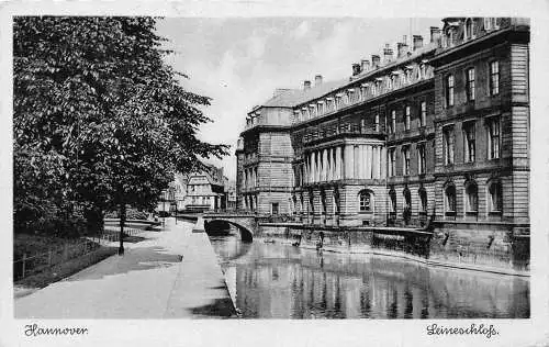Deutschland Hannover Hannover Leineschloss Schloss Vintage Postkarte