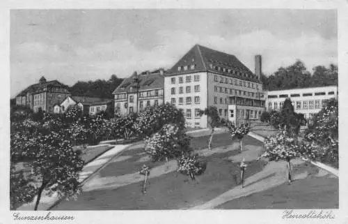 B095 Deutschland Gunzenhausen Hensaltshöhe Vintage Postkarte