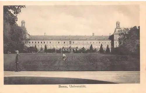 Deutschland Bonn Universität Vintage Postkarte