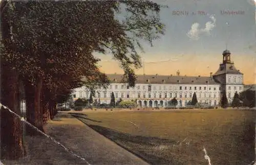 Deutschland Bonn a Rh 1911 Universität Vintage Postkarte