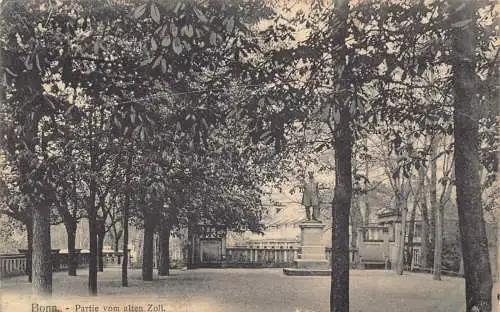 Deutschland Bonn a Rh 1912 Partie vom Alten Zoll alte Postkarte