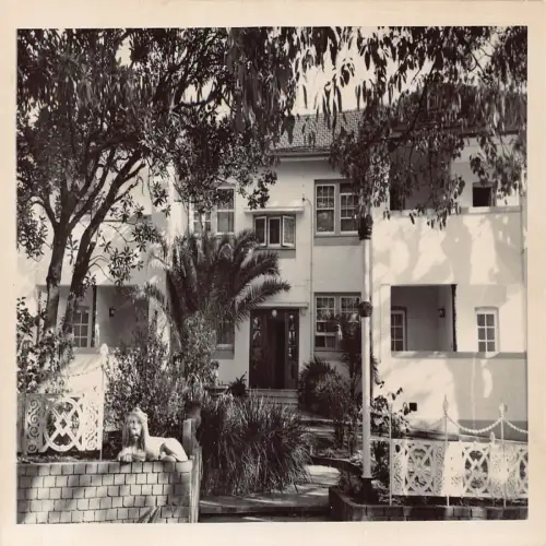A642 Australien Belvedere Sydney House RPPC Vintage Postkarte