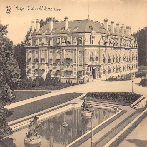 A648 Belgien Houyet Chateau d'Ardenne Annexe Schloss Vintage Postkarte