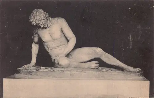 A651 Italien Rom Rom Skulptur Gladiator Museo Capitolino Postkarte
