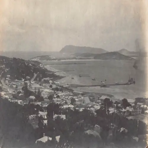 A670 Australien 1912 King George Sound Gesamtansicht RPPC Vintage Postkarte