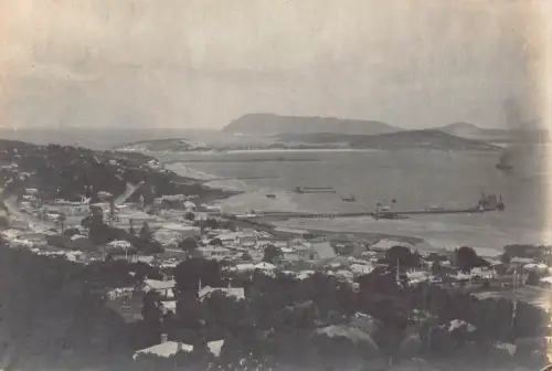 A670 Australien 1912 King George Sound Gesamtansicht RPPC Vintage Postkarte