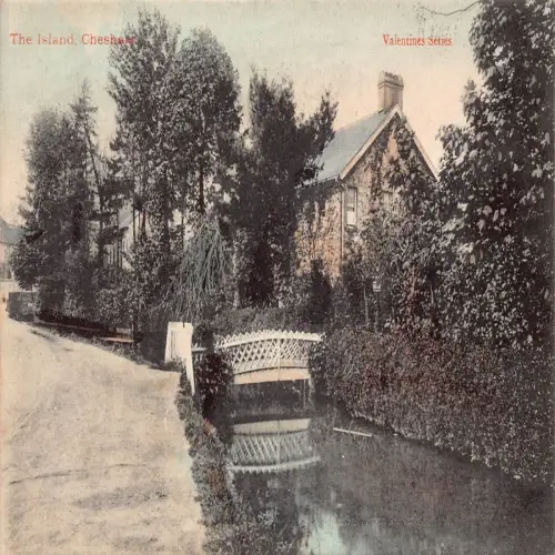 B128 England The Island Chesham Vintage Postkarte