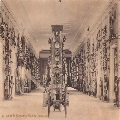A682 Frankreich Musee des Chevaliers Palais du Gouverneur Museum Postkarte