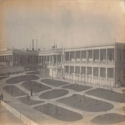 A686 Argentinien Sierras Hotel Casino Alta Gracia RPPC Vintage Postkarte