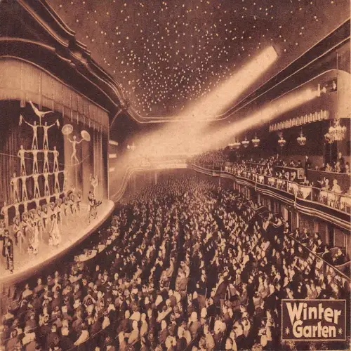 A691 Deutschland Berlin Wintergarten Konzerthaus Vintage Postkarte