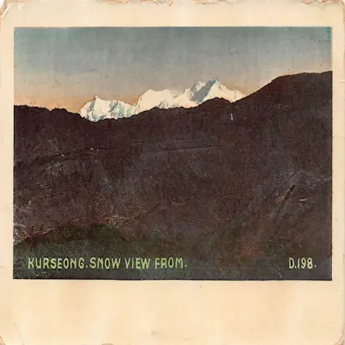 L476 Indien Kurseong 1913 Vintage Postkarte