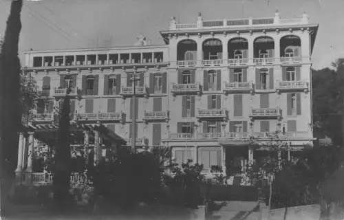 A746 Italien Bordighera Hotel Hesperia Vintage Postkarte