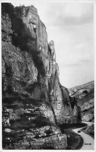 A757 England High Rock Cheddar RPPC Vintage Postkarte