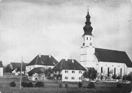 A080 Deutschland Sammarei Wallfahriskirche ehemaliges Priesferhaus Kirche Postkarte