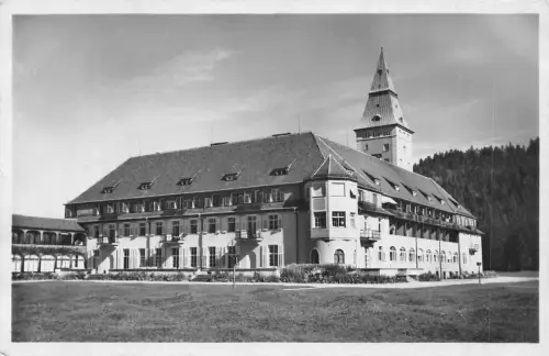 A077 Deutschland 1931 Schloss Elmau Schloss RPPC Vintage Postkarte