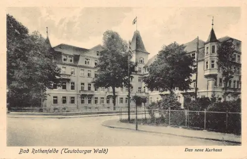 Deutschland Bad Rothenfelde Neues Kurhaus Vintage Postkarte