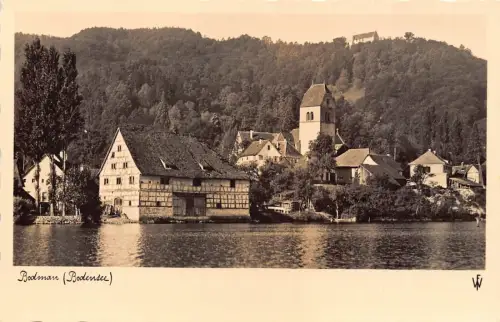 L211 Deutschland Bodman Bodensee Hotel Linde See Vintage Postkarte