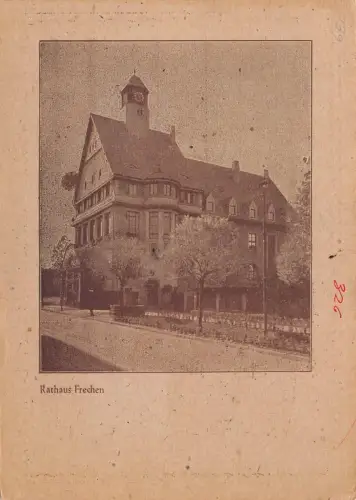 Deutschland Frechen Philatelistischer Verein Briefmarken Ausstellung 1947 Postkarte