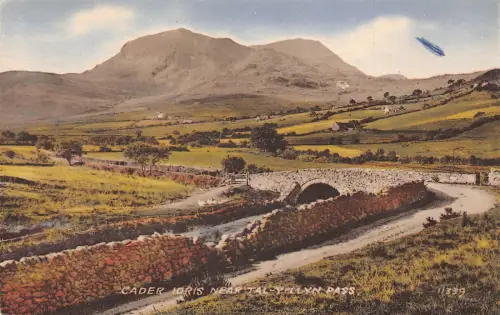 Wales 1955 Cader Idris in der Nähe von Tal-y-llyn Pass alte Postkarte