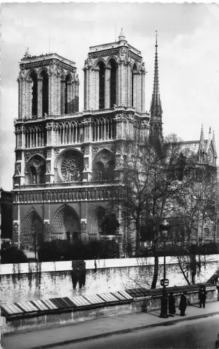 C097 Frankreich Paris Notre Dame Vintage Postkarte