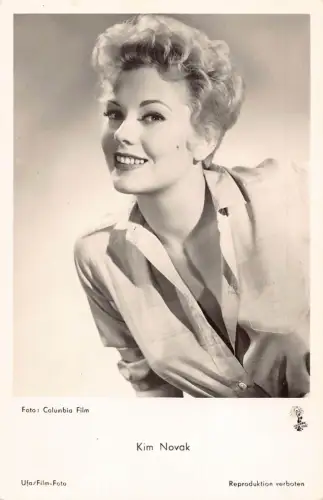 Kim Novak Filmstar Kino Vintage Postkarte