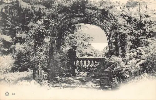 A228 Italien Lago di Como See Vintage Postkarte