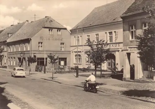 L037 Deutschland DDR 1969 Lindow Trabant Motorradhotel Echtfoto Postkarte