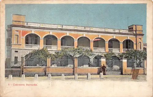 A850 Malta Cottonera Kaserne Vintage Postkarte